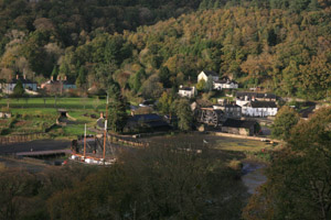 Morwellham Quay in Devon - Home to the Edwardian Farm