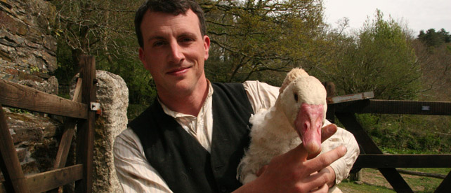 Edwardian Farm at Morwellham Quay - 12 episodes showing on BBC 2 every Wednesday at 8pm