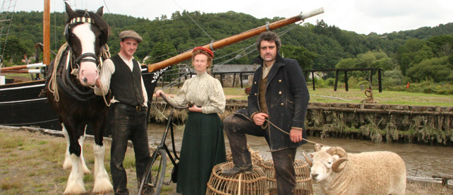 Edwardian Farm at Morwellham Quay - 12 episodes showing on BBC 2 every Wednesday at 8pm